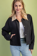 Snap Closure Jacket